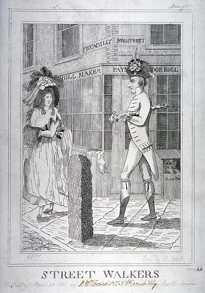 Street Walkers, 1786. Artist: Benjamin Smith
