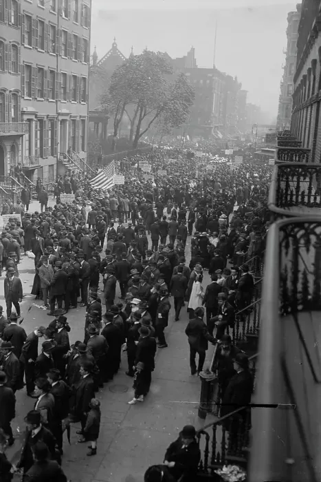 Framed Print : Striking Garment Workers, between c1915 and c1920. Creator: Bain News Service Framed Print : Striking Garment Workers, between c1915 and c1920. Creator: Bain News Service
