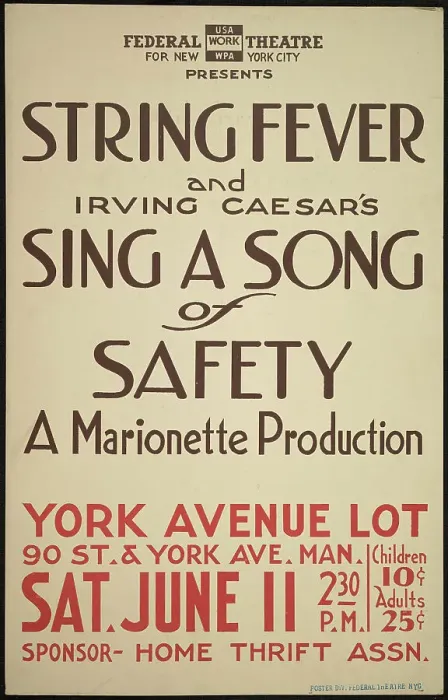 Framed Print : String Fever, New York, [1930s]. Creator: Unknown