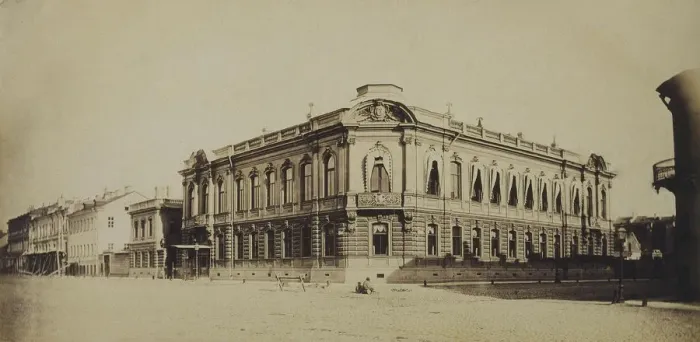 Framed Print : The Stroganov palace in Saint Petersburg, 1860s. Artist: Bianchi, Giovanni (1812-1893) Framed Print : The Stroganov palace in Saint Petersburg, 1860s. Artist: Bianchi, Giovanni (1812-1893)