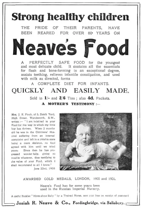 Framed Print : Strong healthy children...have been reared for over 80 years on Neave's Food, 1909. Creator: Unknown Framed Print : Strong healthy children...have been reared for over 80 years on Neave's Food, 1909. Creator: Unknown