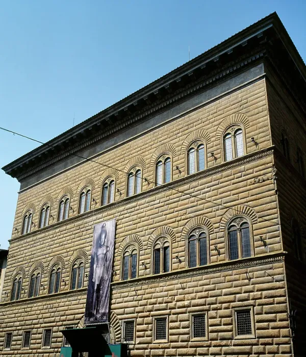 Framed Print : Strozzi Palace, Florence, Italy, 15th-16th century (2000). Creator: LTL Framed Print : Strozzi Palace, Florence, Italy, 15th-16th century (2000). Creator: LTL