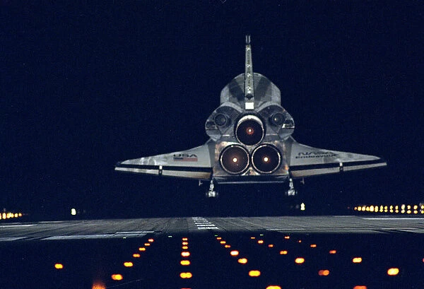 STS-72 Landing, Florida, USA, 1996. Creator: NASA