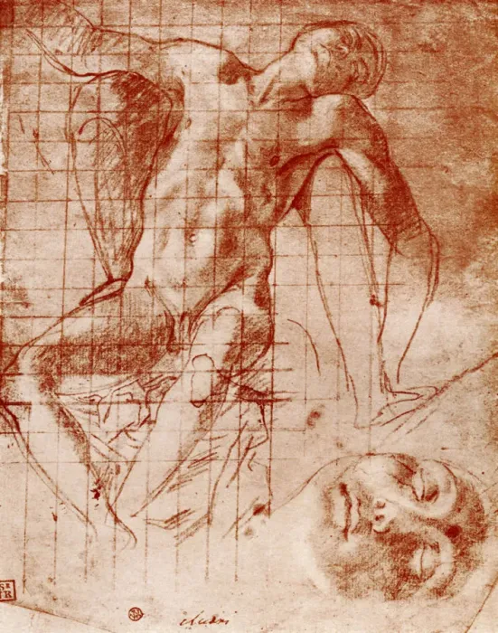 Framed Print : Studies, 1913. Artist: Agnolo Bronzino Framed Print : Studies, 1913. Artist: Agnolo Bronzino