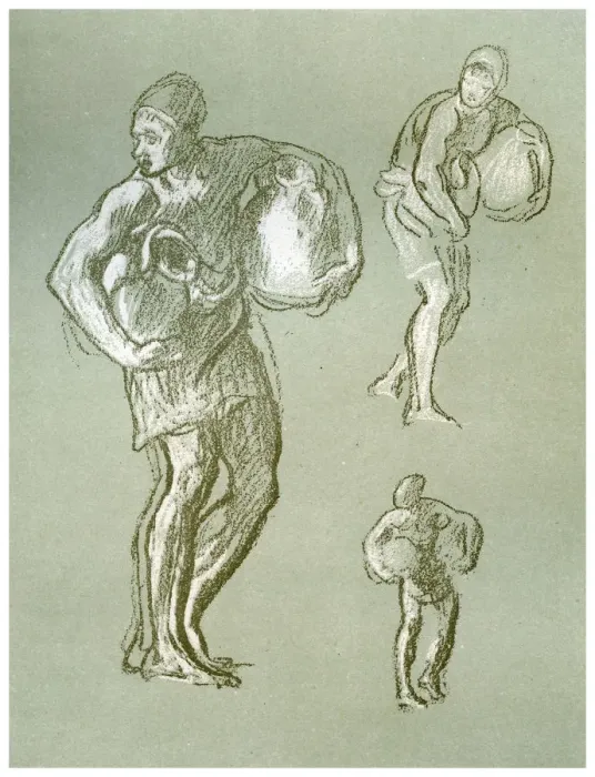 Framed Print : Studies for The Arts of Peace, c1880-1882. Artist: Frederic Leighton
