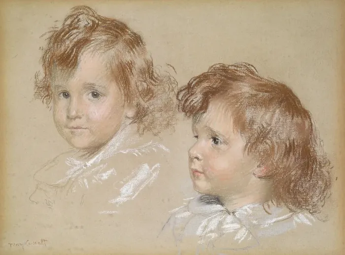 Framed Print : Studies of a Child's Head, date unknown. Creator: Unknown. Studies of a Child's Head, date unknown. Creator: Unknown Framed Print : Studies of a Child's Head, date unknown. Creator: Unknown. Studies of a Child's Head, date unknown. Creator: Unknown