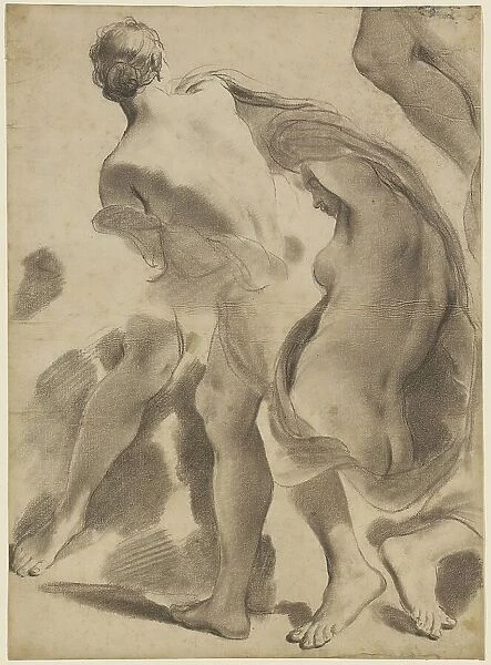 Studies of Female Nudes, 1785 / 1790. Creator: Gaetano Gandolfi