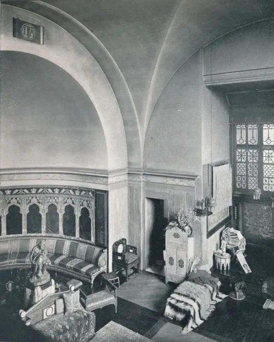 Framed Print : The Studio from the Balcony, late 19th century. Creator: Unknown Framed Print : The Studio from the Balcony, late 19th century. Creator: Unknown