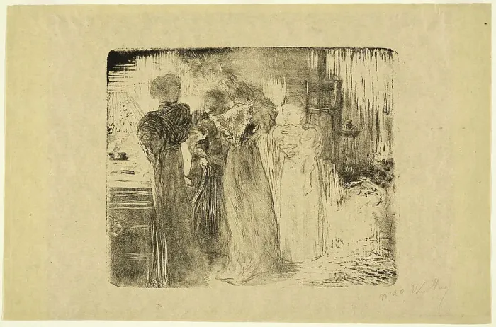 Framed Print : The Studio, c. 1895. Creator: Edouard Vuillard Framed Print : The Studio, c. 1895. Creator: Edouard Vuillard