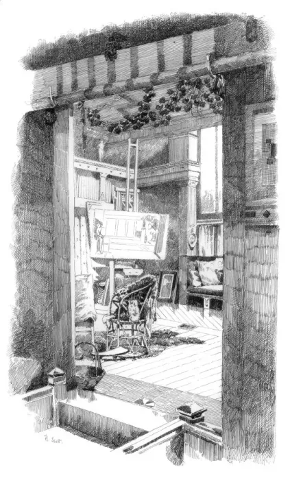 Framed Print : The Studio, c1880-1882 Framed Print : The Studio, c1880-1882