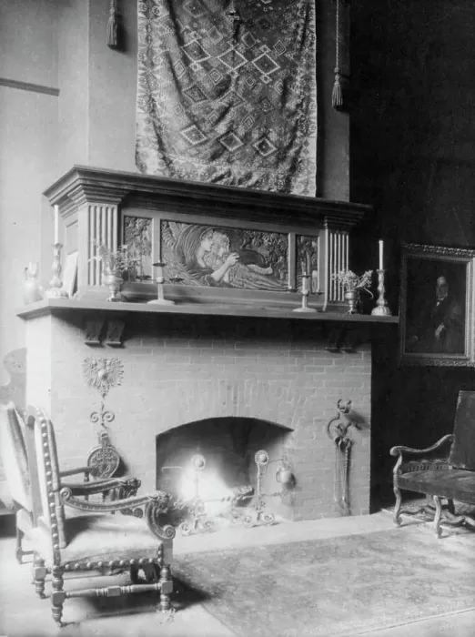 Framed Print : Studio in house of Edward Lind Morse, R St. Washington, D.C. between 1890 and 1950. Creator: Frances Benjamin Johnston Framed Print : Studio in house of Edward Lind Morse, R St. Washington, D.C. between 1890 and 1950. Creator: Frances Benjamin Johnston