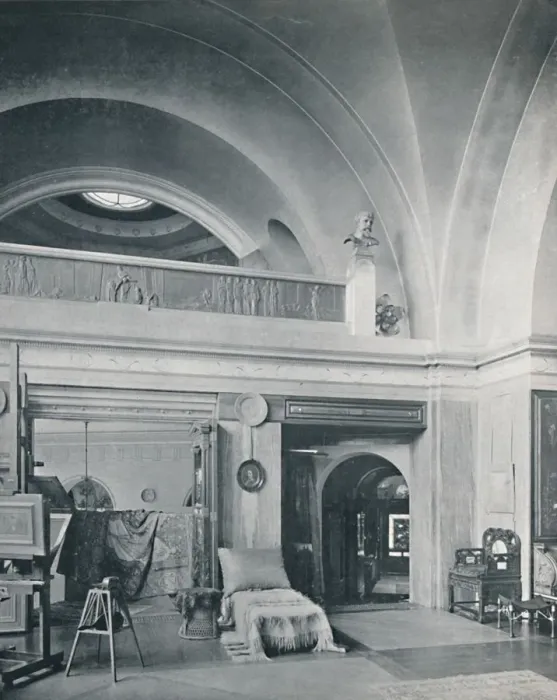 Framed Print : The Studio, late 19th century. Creator: Unknown Framed Print : The Studio, late 19th century. Creator: Unknown