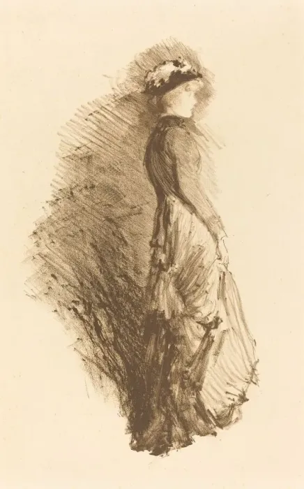 Framed Print : Study, 1878. Creator: James Abbott McNeill Whistler Framed Print : Study, 1878. Creator: James Abbott McNeill Whistler