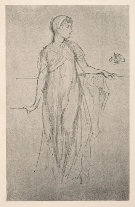 Framed Print : Study, 1879. Creator: James McNeill Whistler (American, 1834-1903) Framed Print : Study, 1879. Creator: James McNeill Whistler (American, 1834-1903)