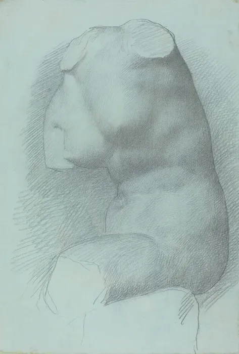 Framed Print : Study from the Antique. Creator: Alphonse Legros Framed Print : Study from the Antique. Creator: Alphonse Legros
