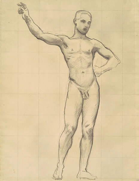 Study of Apollo for 'Apollo and the Muses', c. 1921