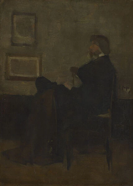 Study for 'Arrangement in Grey and Black, No. 2: Portrait of Thomas Carlyle'