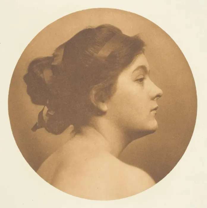 Framed Print : A Study, c. 1899. Creator: James Wells Champney Framed Print : A Study, c. 1899. Creator: James Wells Champney