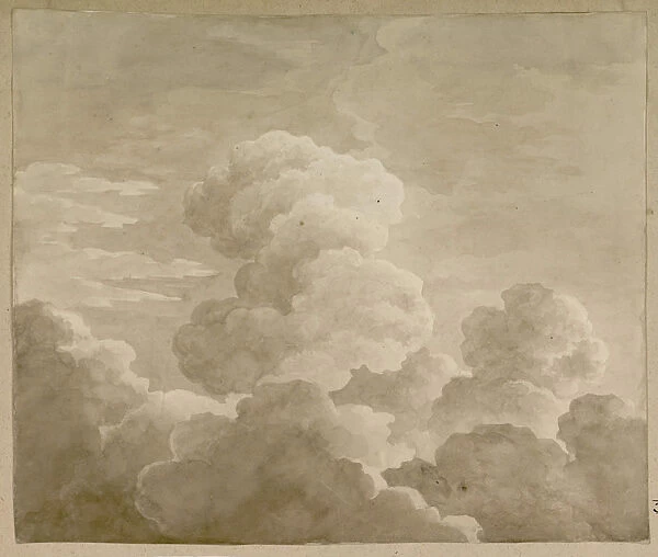 Study of Clouds, 1815. Creator: Castellan, Antoine-Laurent (1772-1838)