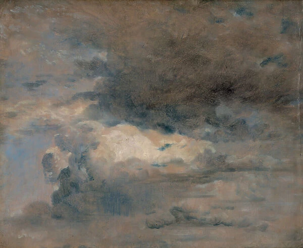 Study of Clouds - Evening, August 31st, 1822. Creator: John Constable