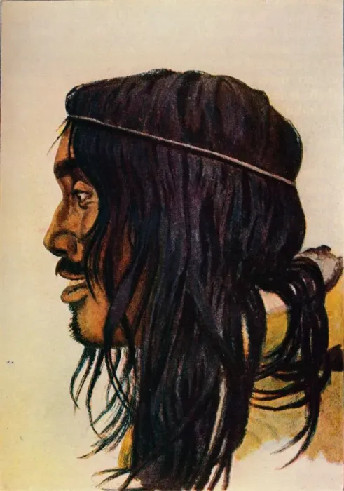 Framed Print : Study of an Eskimo, c1917, (1928). Artist: Knud Johan Victor Rasmussen Framed Print : Study of an Eskimo, c1917, (1928). Artist: Knud Johan Victor Rasmussen