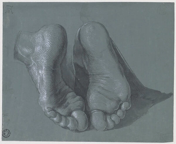 Study of Two Feet, c. 1508. Artist: Durer, Albrecht (1471-1528)