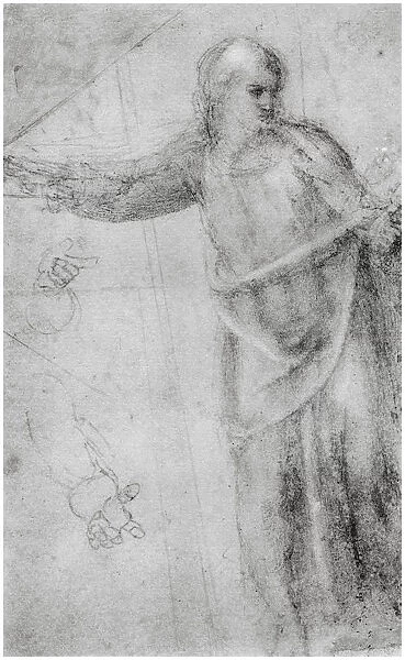 Study for a figure of Christ, c1555 (1958)