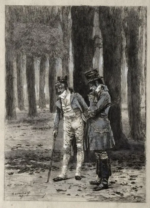 Framed Print : Study of Two Figures. Creator: Paul Rajon (French, 1842 / 43-1888) Framed Print : Study of Two Figures. Creator: Paul Rajon (French, 1842 / 43-1888)