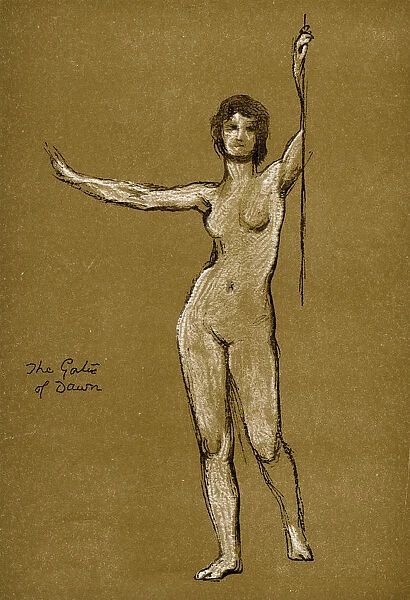 Study for The Gates of Dawn, 1900