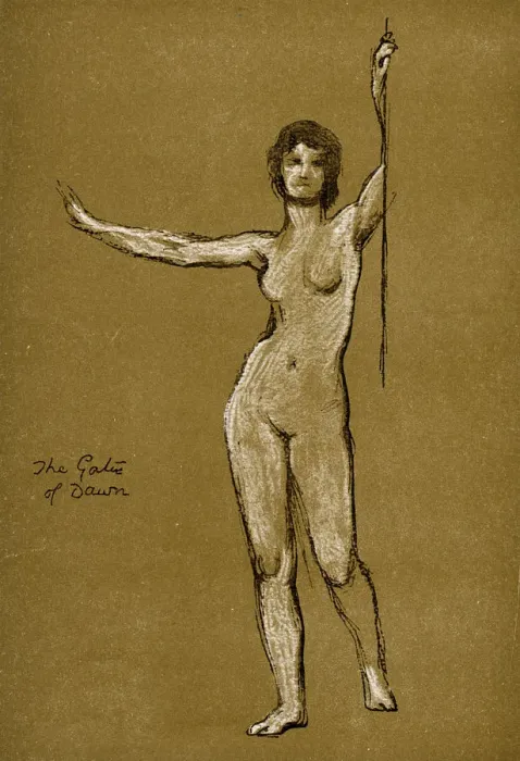 Framed Print : Study for The Gates of Dawn, 1900 Framed Print : Study for The Gates of Dawn, 1900