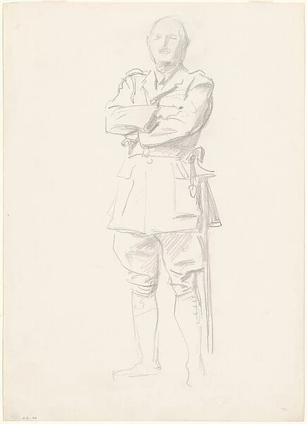 Study of General Louis Botha for 'General Officers of World War I', 1920-1922