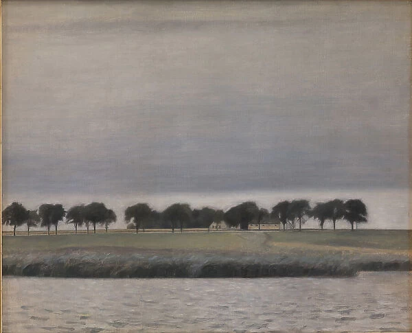Study, Gentofte Lake, 1903. Creator: Vilhelm Hammershoi