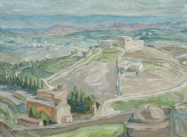 Study from Gethsemane, 1921. Creator: Anna Katarina Boberg