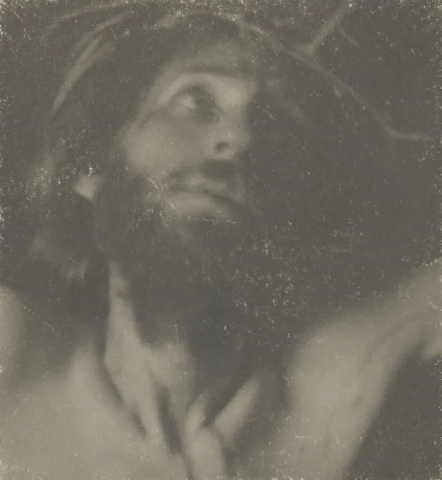 Framed Print : Study of Head of Christ, 1898. Creator: Fred Holland Day Framed Print : Study of Head of Christ, 1898. Creator: Fred Holland Day