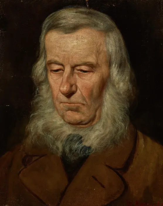 Framed Print : Study of the Head of an Old Man, c1890. Creator: Waclaw Koniuszko Framed Print : Study of the Head of an Old Man, c1890. Creator: Waclaw Koniuszko