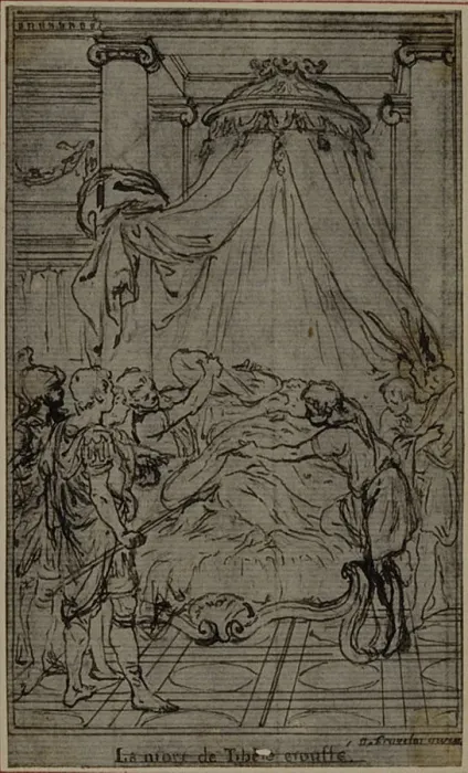 Framed Print : Study for an illustration in Tacitus Tibere, ou Les Six Premiers Livres des Framed Print : Study for an illustration in Tacitus Tibere, ou Les Six Premiers Livres des