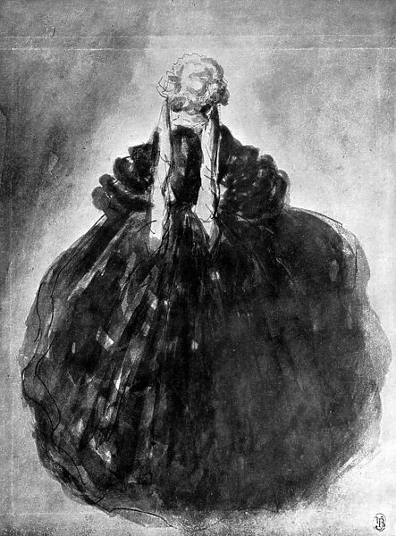Study of a Lady, 19th century, (1930). Artist: Constantin Guys