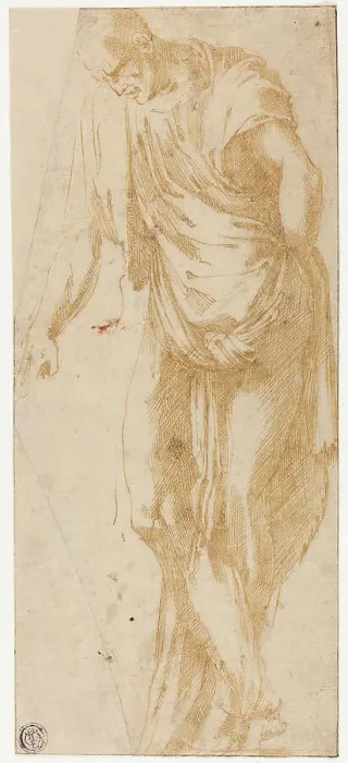 Framed Print : Study of Levi, 1526 / 32. Creator: Alonso Berruguete Framed Print : Study of Levi, 1526 / 32. Creator: Alonso Berruguete
