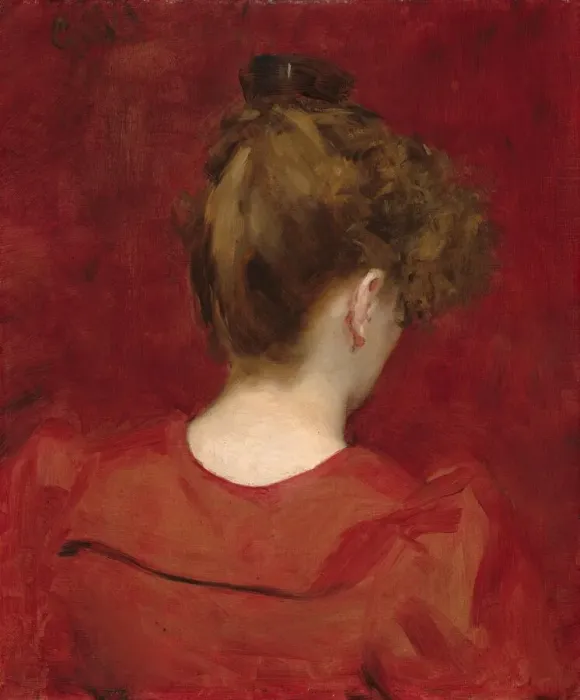 Framed Print : Study of Lilia, 1887. Creator: Charles Emile Auguste Carolus-Duran Framed Print : Study of Lilia, 1887. Creator: Charles Emile Auguste Carolus-Duran