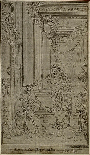 Study for Lucains 'La Pharsale', Canto X, c. 1766