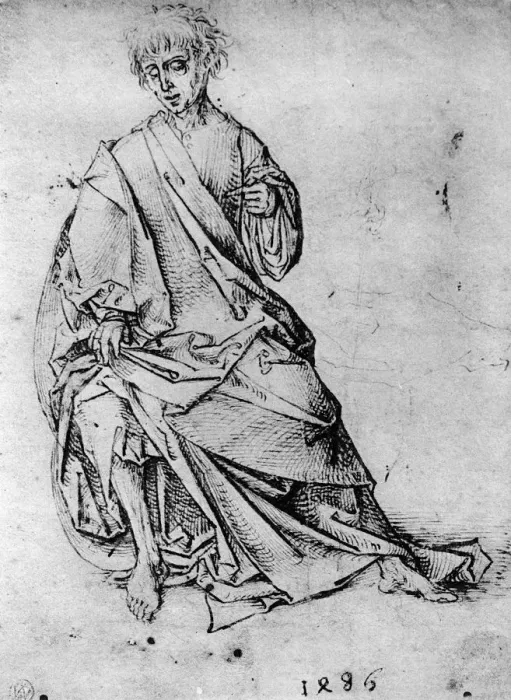 Framed Print : Study of a man, 1913. Artist: Martin Schongauer Framed Print : Study of a man, 1913. Artist: Martin Schongauer