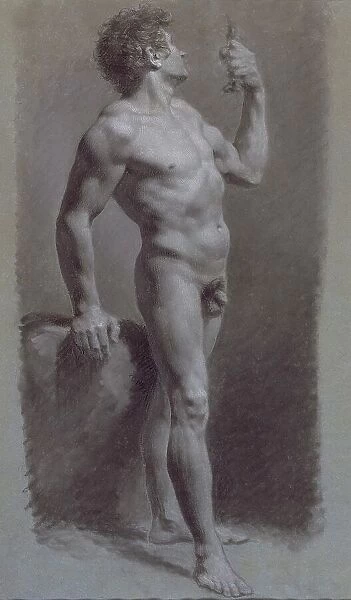 Study of a Man, between c1810 and c1820. Creator: Pierre-Paul Prud'hon