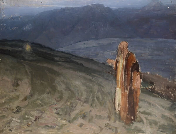 Study for Moses and the Burning Bush. Creator: Henry Ossawa Tanner