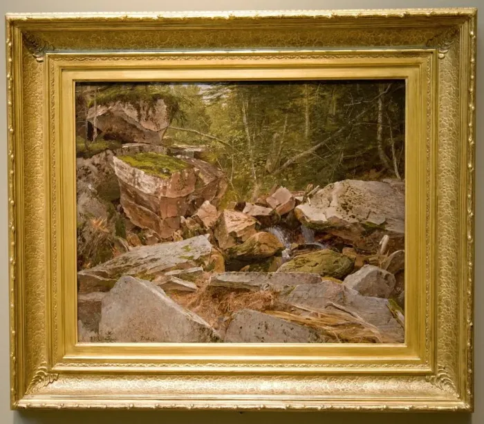 Framed Print : Study, North Conway, New Hampshire, 1851. Creator: David Johnson (American, 1827-1908) Framed Print : Study, North Conway, New Hampshire, 1851. Creator: David Johnson (American, 1827-1908)