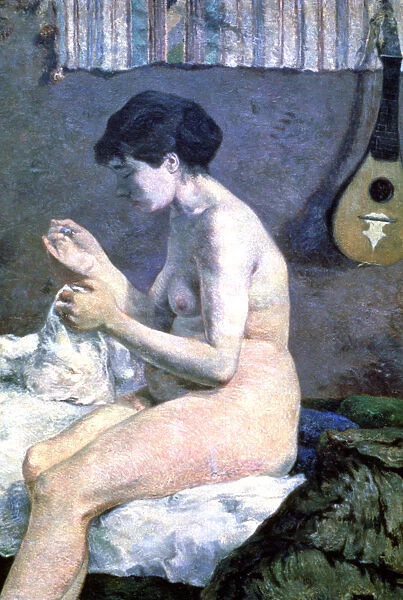 Study of a Nude, 1880. Artist: Paul Gauguin