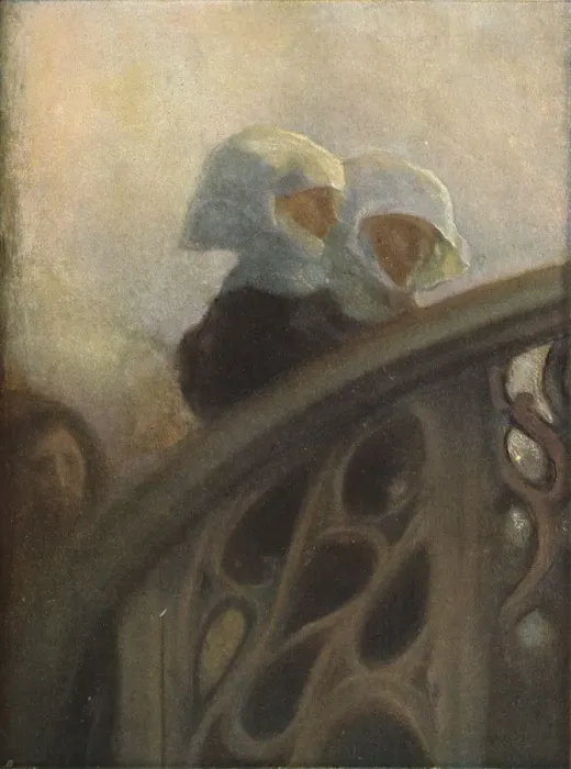 Framed Print : A Study of Nuns, c1896. Artist: Gaston la Touche Framed Print : A Study of Nuns, c1896. Artist: Gaston la Touche