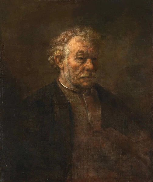 Study of an old man, 1650. Creator: Rembrandt van Rhijn (1606-1669)