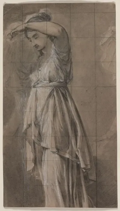 Framed Print : Study for Penelope, c. 1806. Creator: Anicet Charles Gabriel Lemonnier (French, 1743-1824) Framed Print : Study for Penelope, c. 1806. Creator: Anicet Charles Gabriel Lemonnier (French, 1743-1824)
