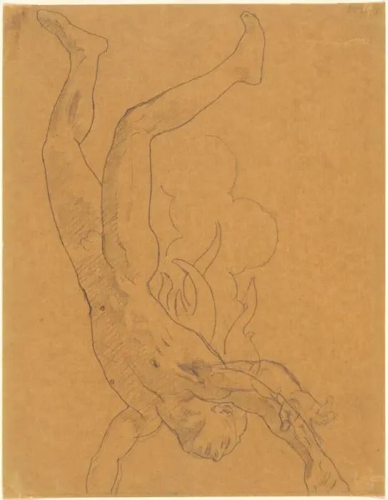Framed Print : Study for Phaethon, 1922-1925. Creator: John Singer Sargent Framed Print : Study for Phaethon, 1922-1925. Creator: John Singer Sargent