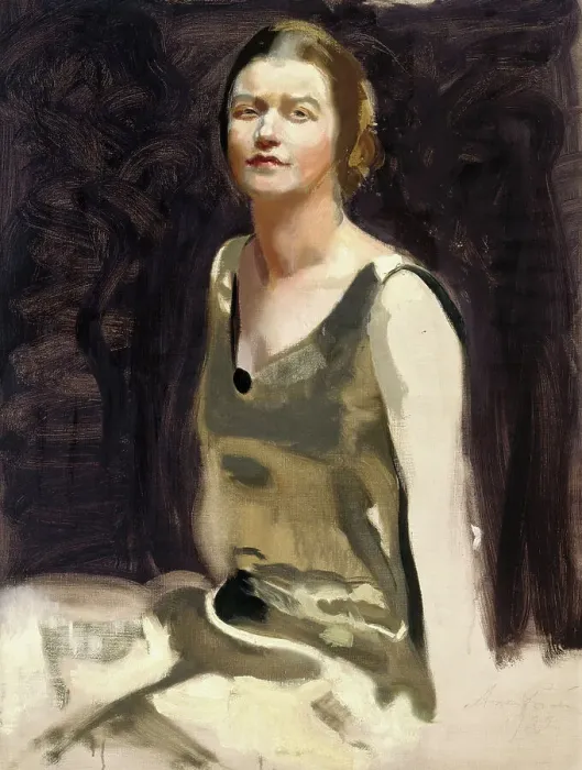 Framed Print : Study for a Portrait of a Lady (Mrs. Edith von Bonsdorff), 1922. Creator: Antti Faven Framed Print : Study for a Portrait of a Lady (Mrs. Edith von Bonsdorff), 1922. Creator: Antti Faven